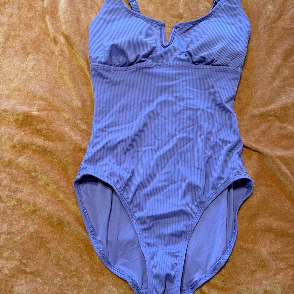 Anne Cole  Lavender One Piece Swimsuit